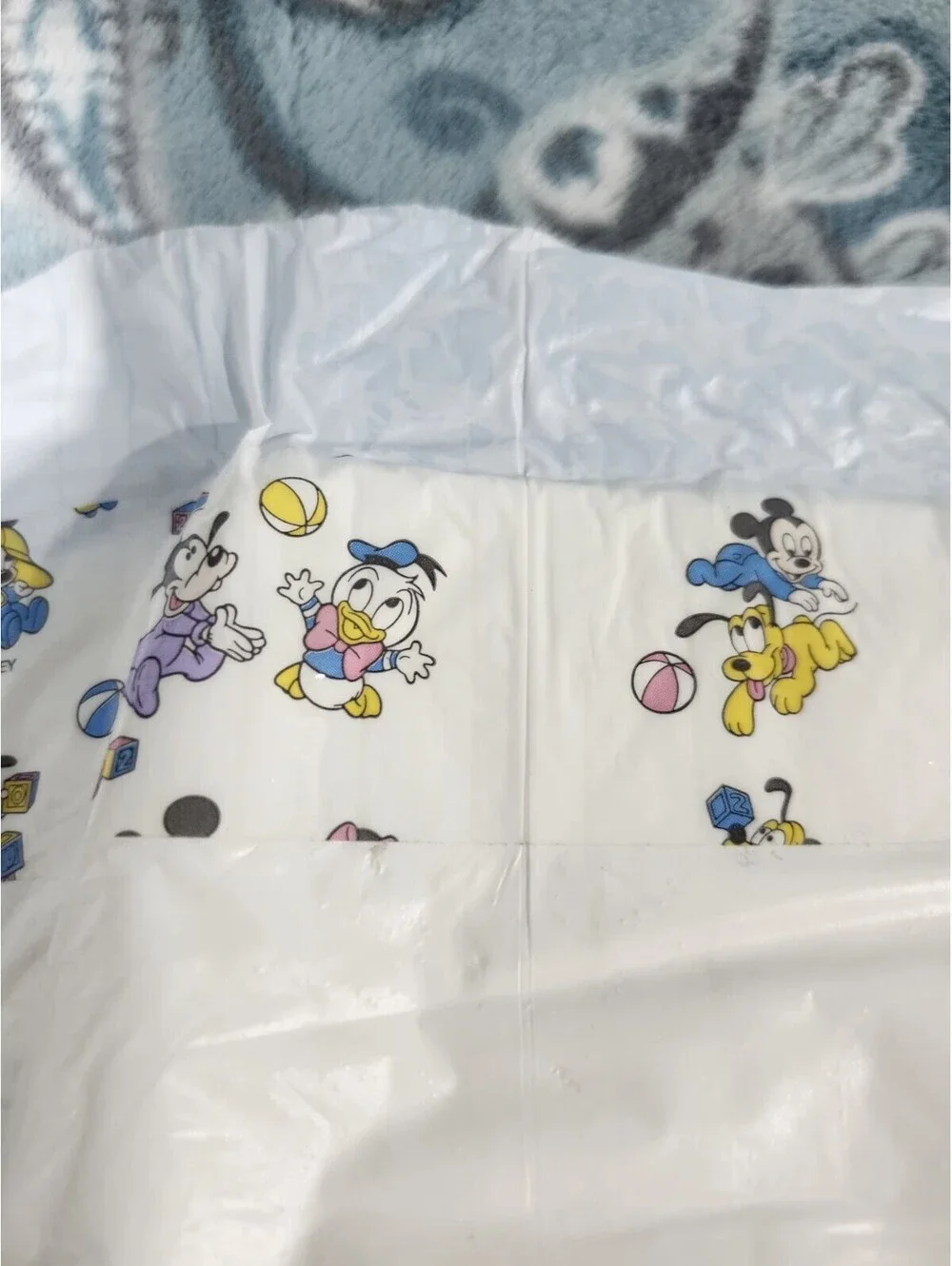 Vintage Very Rare 1985 Disney Mickey Mouse Babys Diaper New
